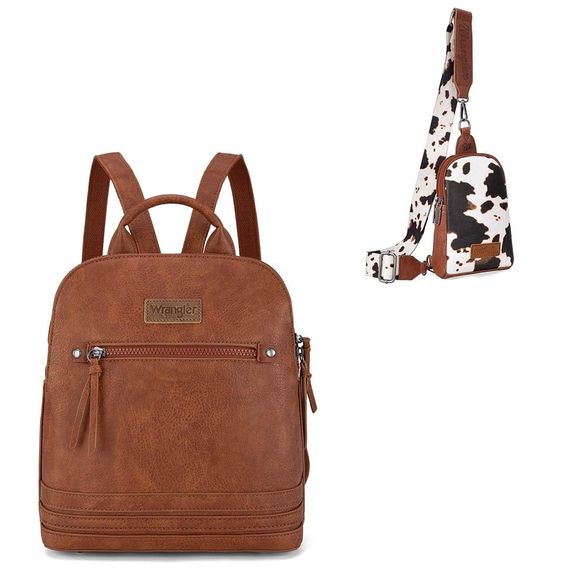 Wrangler Cow Print Crossbody Bags for Women & Medium...